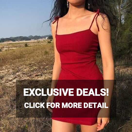 Spaghetti Strap Dress , Red short homecoming dress cg271 | Fashion ...