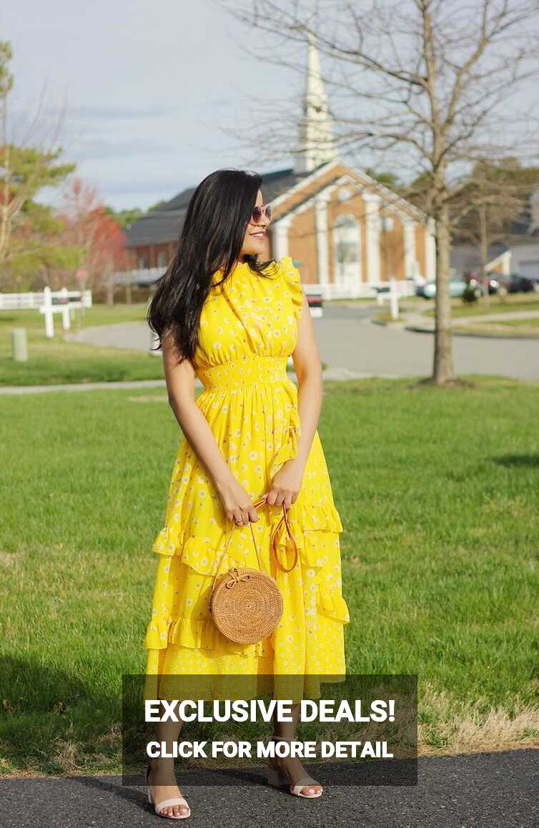 Spring Must Have : A Pretty Yellow Dress And Where To Get It!