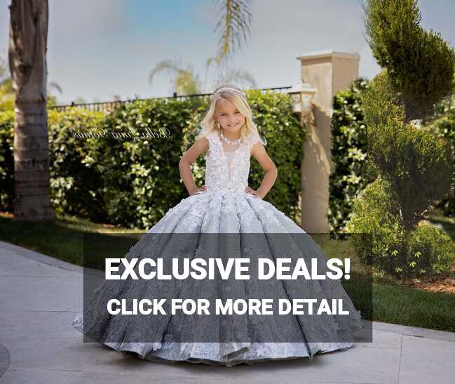 Star Ballgown Kids Sparkly Stars Princess Dress Luxury Kids Dress ...