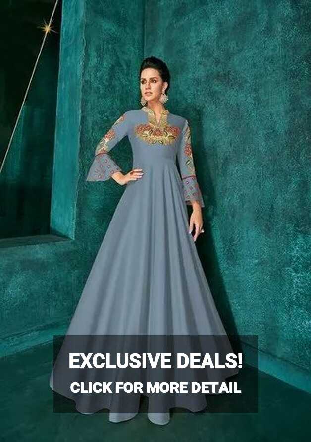 Stitched Pr Fashion Launched Designer Readymade Gown at Rs 1050 in ...