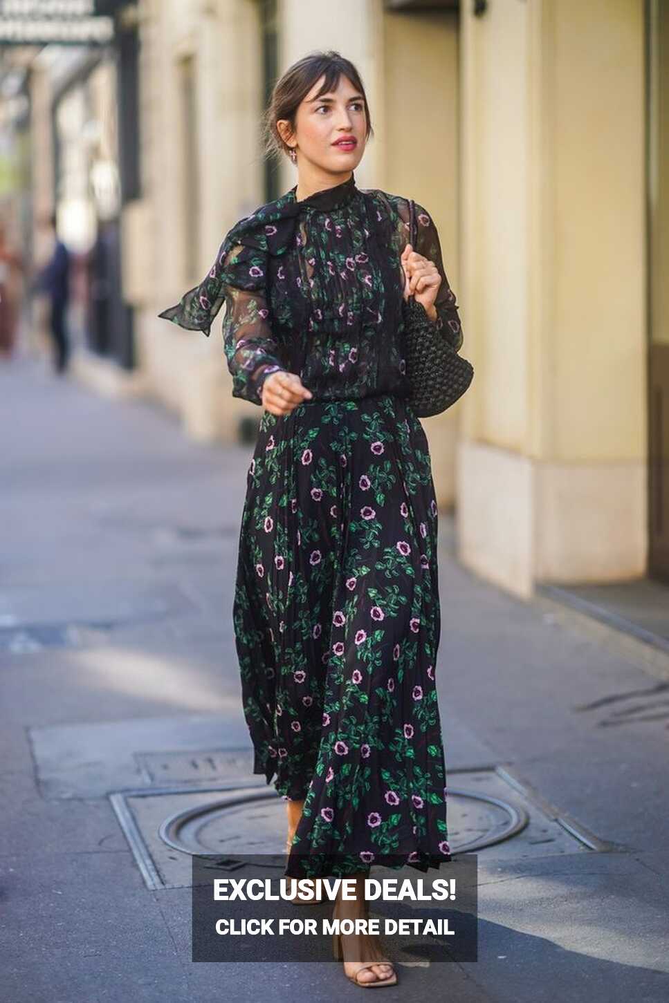 Street style: 12 long dresses we&#39;ll still be wearing this fall