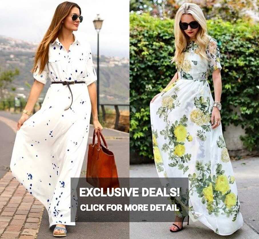 Style Ideas Spending Summer Days With A Casual Maxi Dress ...