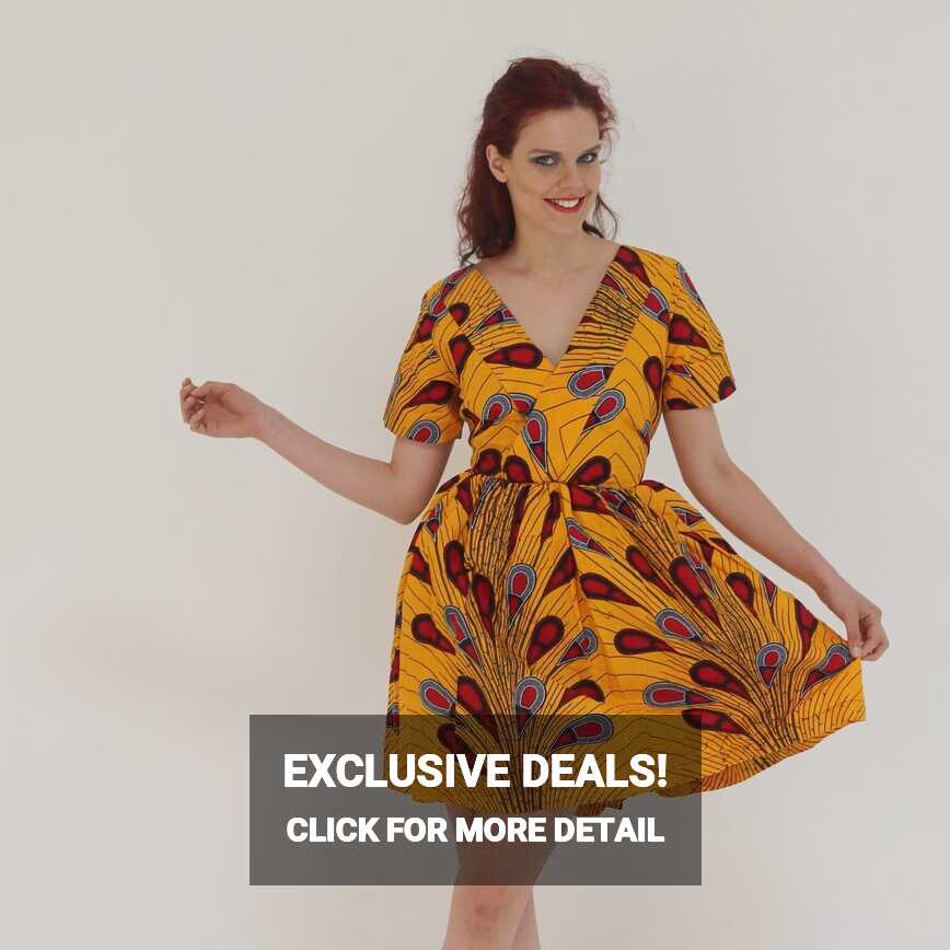 Stylish Ankara Dress | African Clothing UK | Online African Dress ...