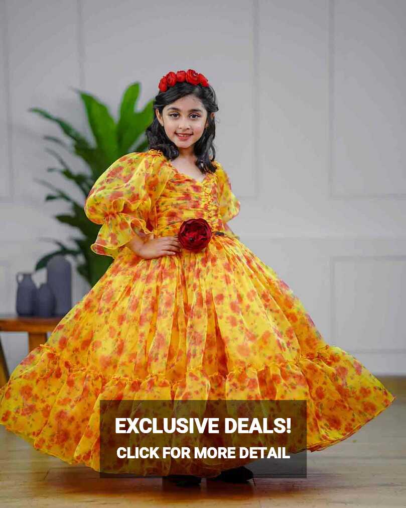 Stylish Designer Gown For Kids Online | Designer Kids Clothes ...