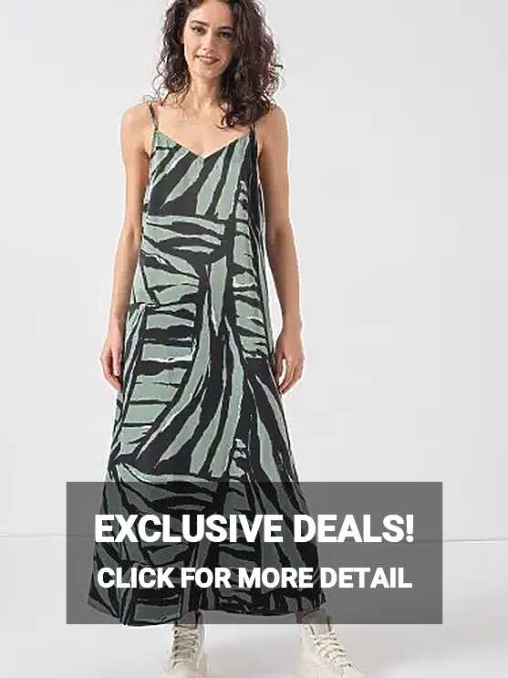 Stylish Green Maxi Summer Dress for Women by Only - Lily Pad Rebel ...