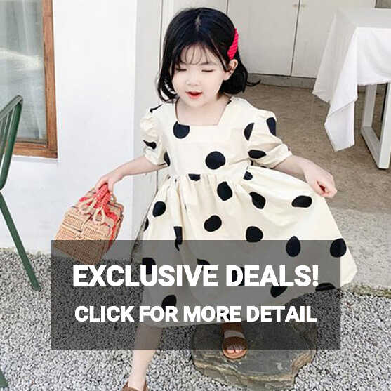 Stylish New Fashion Black Round Off_White Frock &amp; Dress for Baby ...