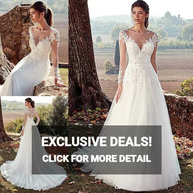 Stylish Simplicity Wedding Dresses Fashion Wedding Dress V-Neck ...