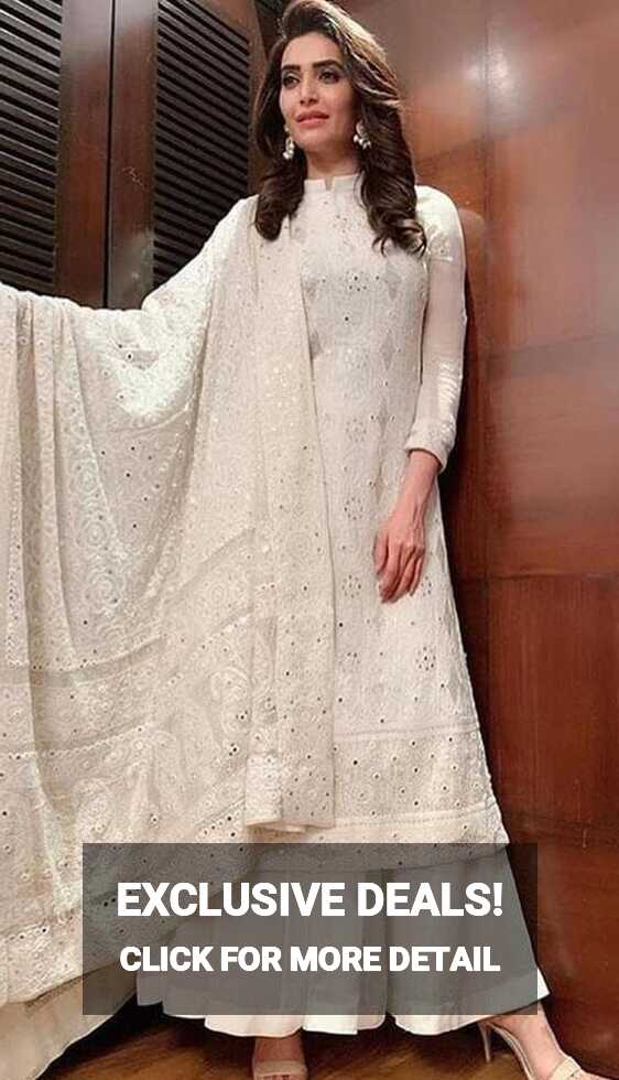 Stylish white colour party wear outfits designs ideas 2022