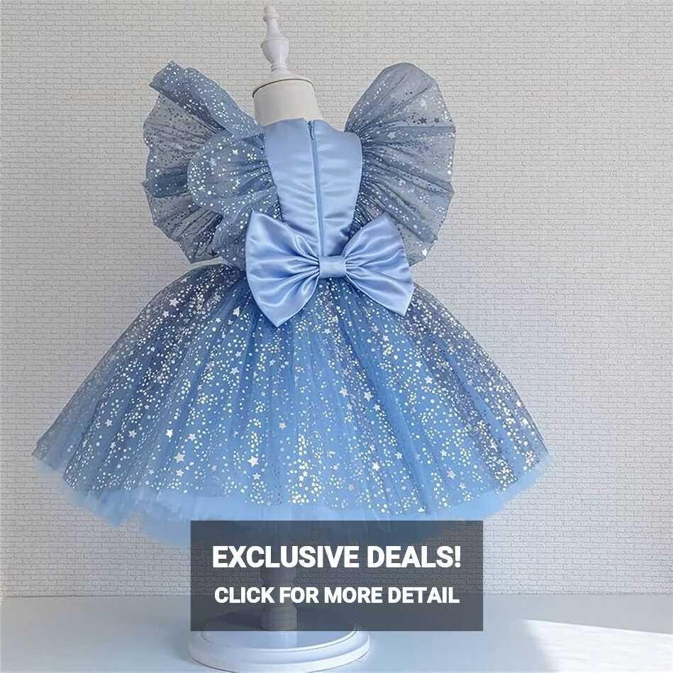 Summer Baby Dress Girl Beading 1st Birthday Dress For Baby Girl ...