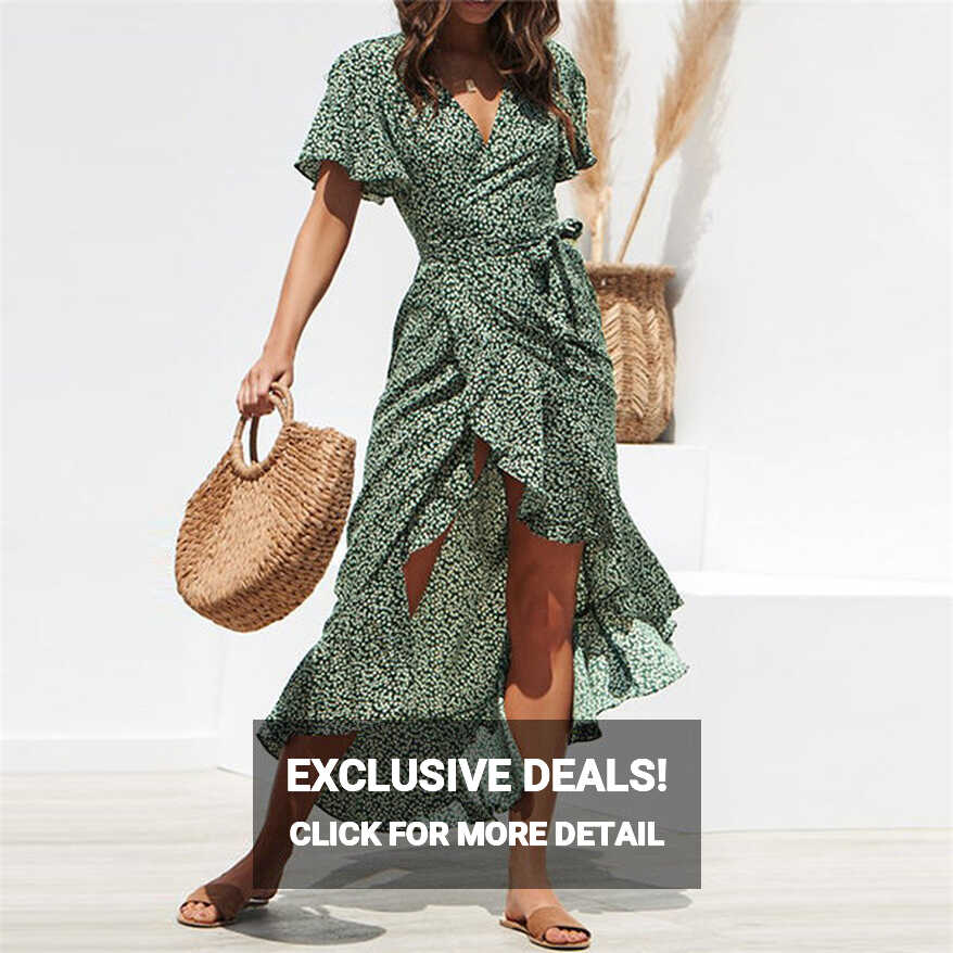 Summer Beach Maxi Dress - ApolloBox