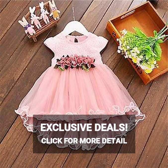 Summer Girl Dress For Baby Girls Princess Dresses Fashion 1st ...