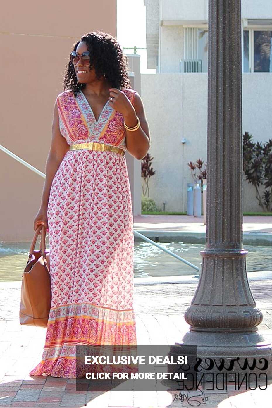 Summer Maxi Dress - Curves and Confidence