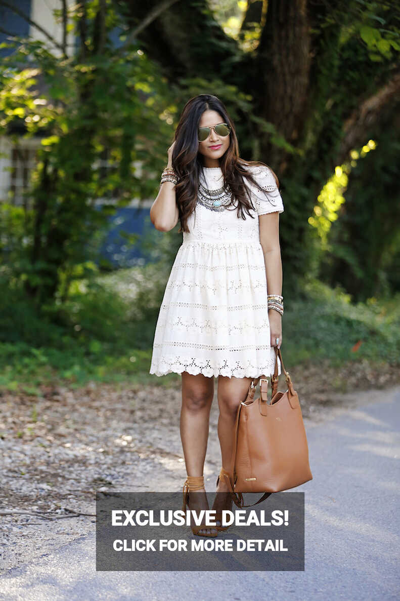 Summer Must-Have: White Dresses - Haute Off The Rack