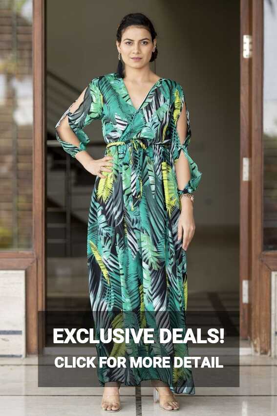 Summer Wear Green Women Western Dresses at Rs 1299/piece in ...