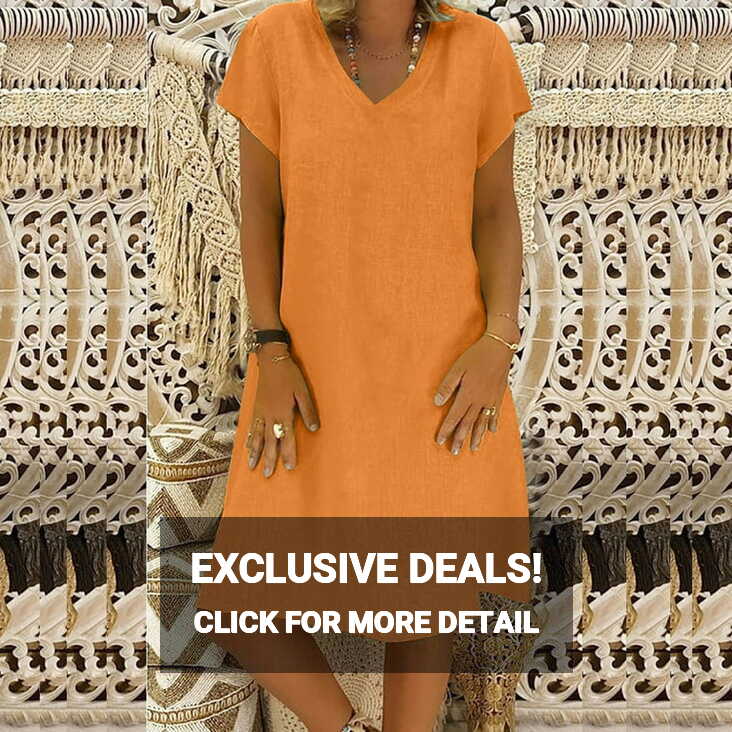 TMOYZQ 50% off Summer! Womens Plus Size Summer Holiday Mini Dress ...