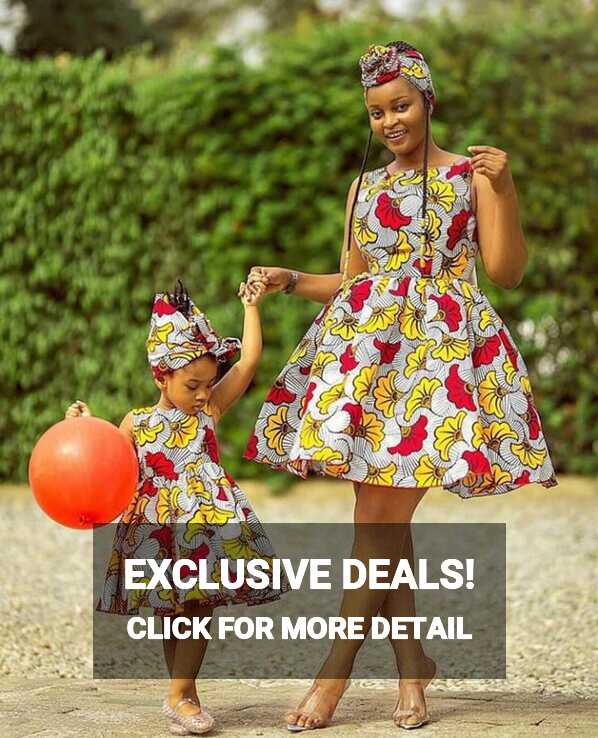 Tammy African Mother Daughter Dresses / African Clothing for Women ...