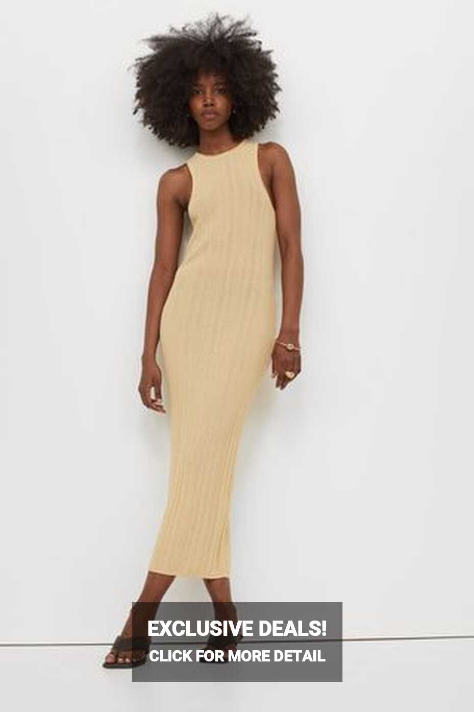 The 18 Best Ribbed-Knit Dresses We&#39;re Wearing in 2021 | Who What Wear