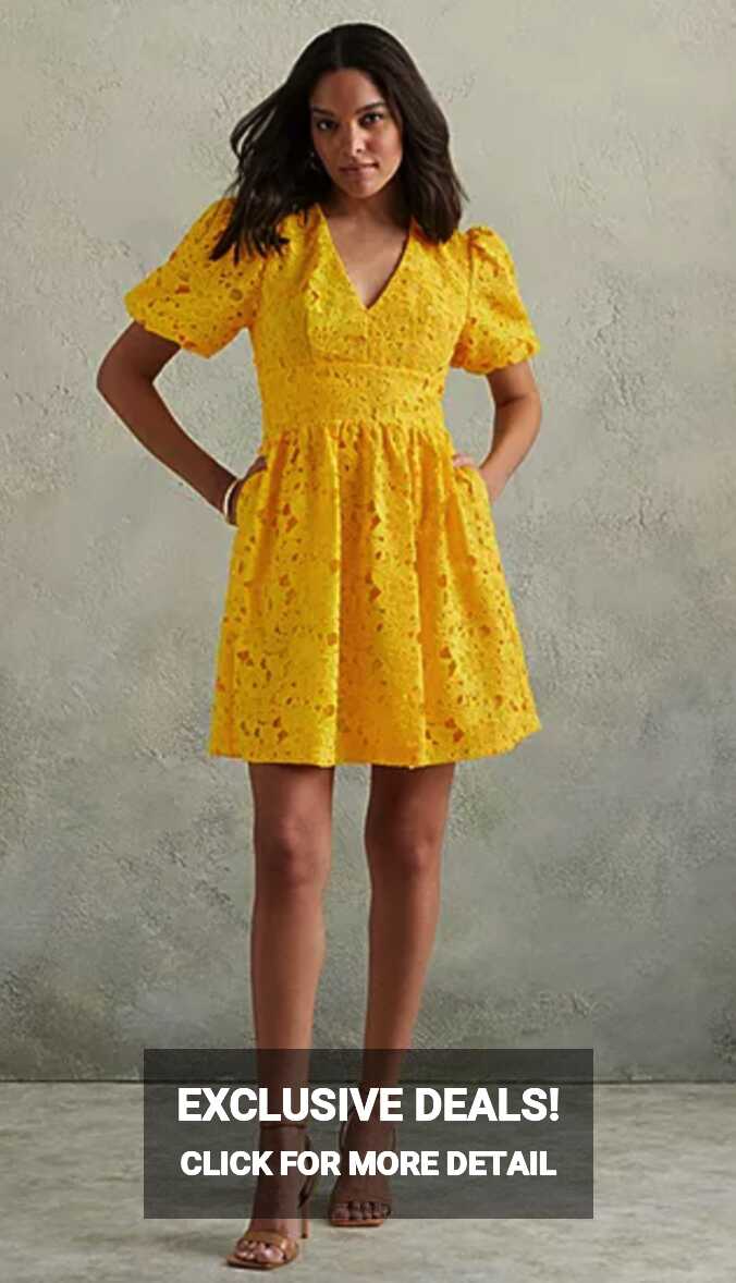 The Find: A Sunny Yellow Dress | Capitol Hill Style