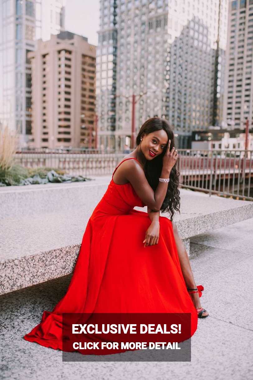 The Perfect red dress to add to your closet for the holidays.