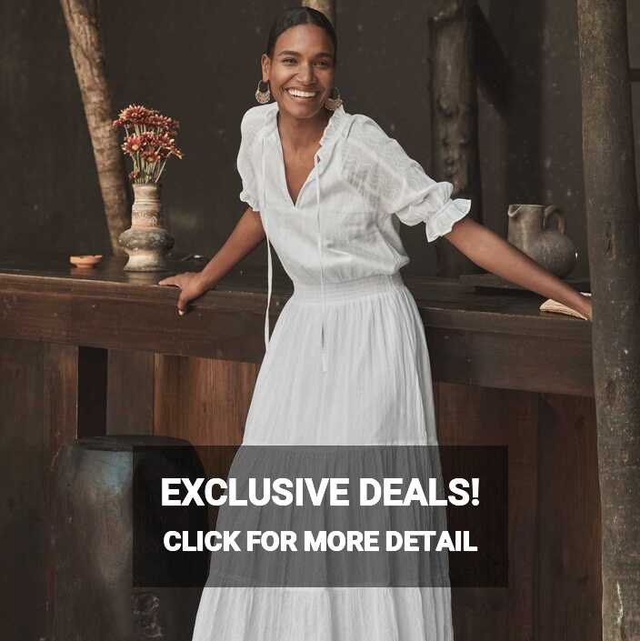 The White Company launches tiered dresses for summer