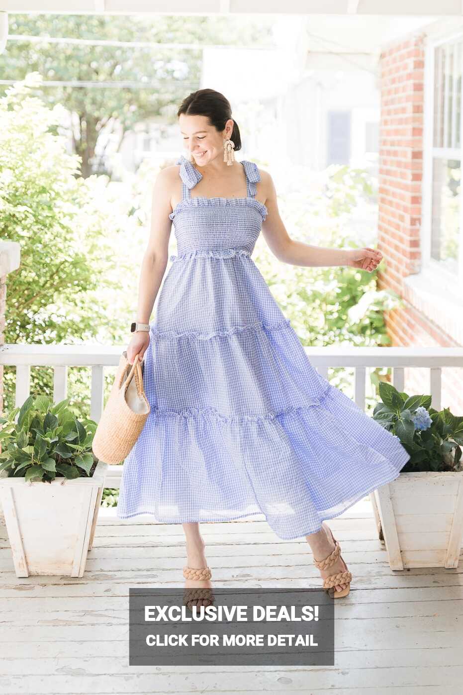 Tie Strap Summer Maxi Dress: Affordable Summer Wedding Guest Outfit