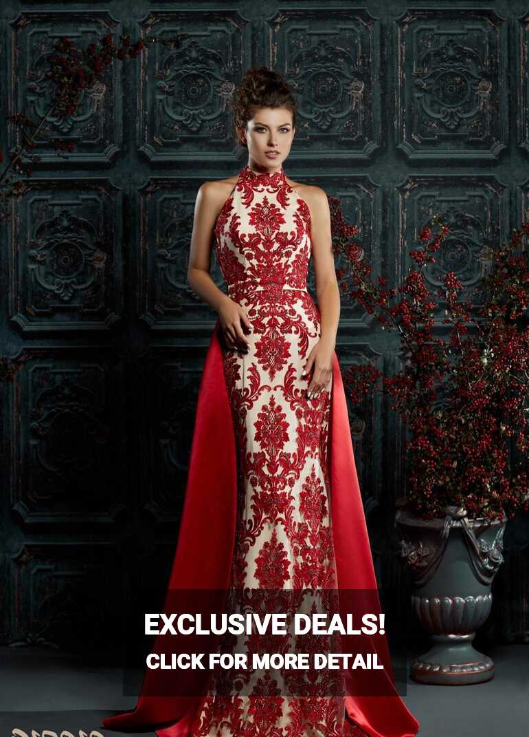 Tint Red Wedding Dress| Wedding Gowns – D&amp;D Clothing