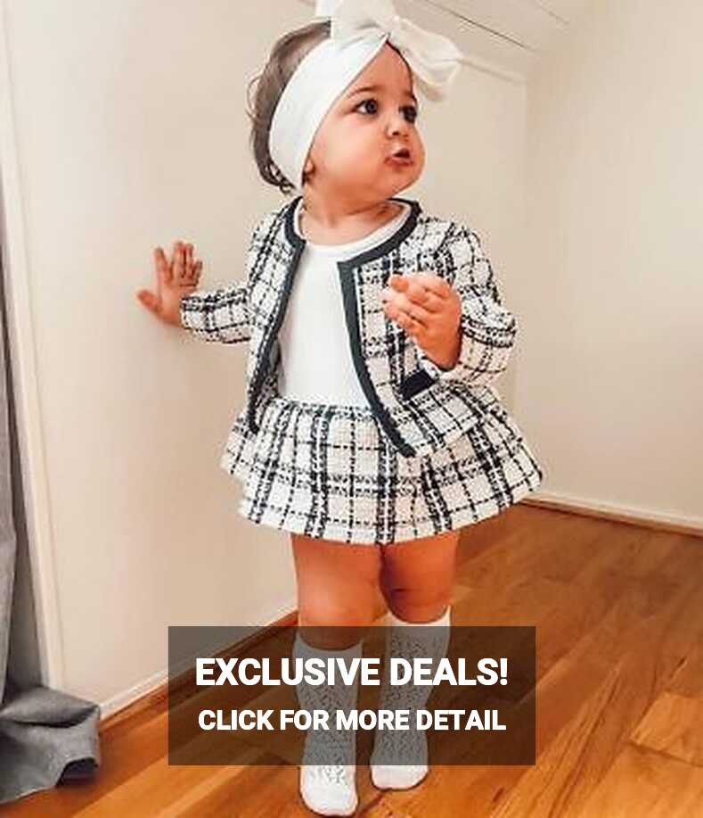 Toddler Baby Girls Kids Coats Tops Skirt Dress Clothes Outfits ...