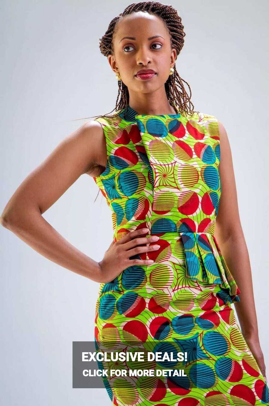 Top trending African print styles for office - YEN.COM.GH