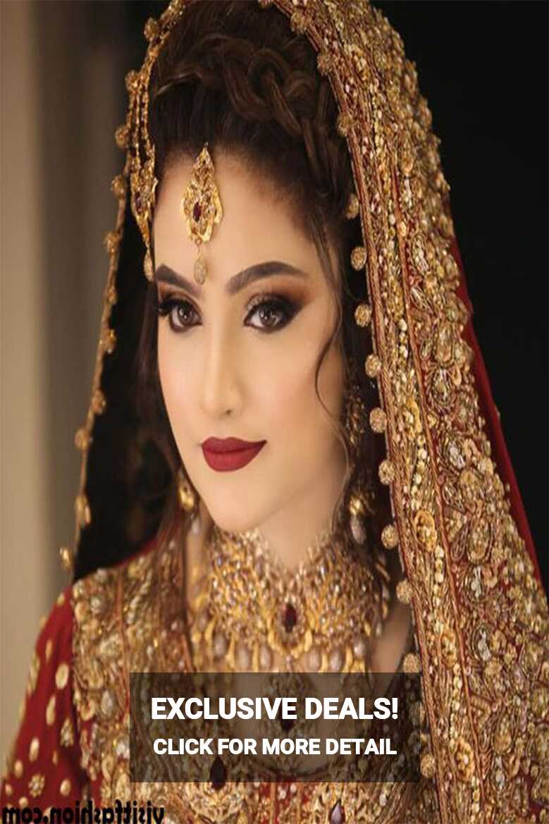 Traditional indian wedding makeup|beautiful indian bridal make up ...