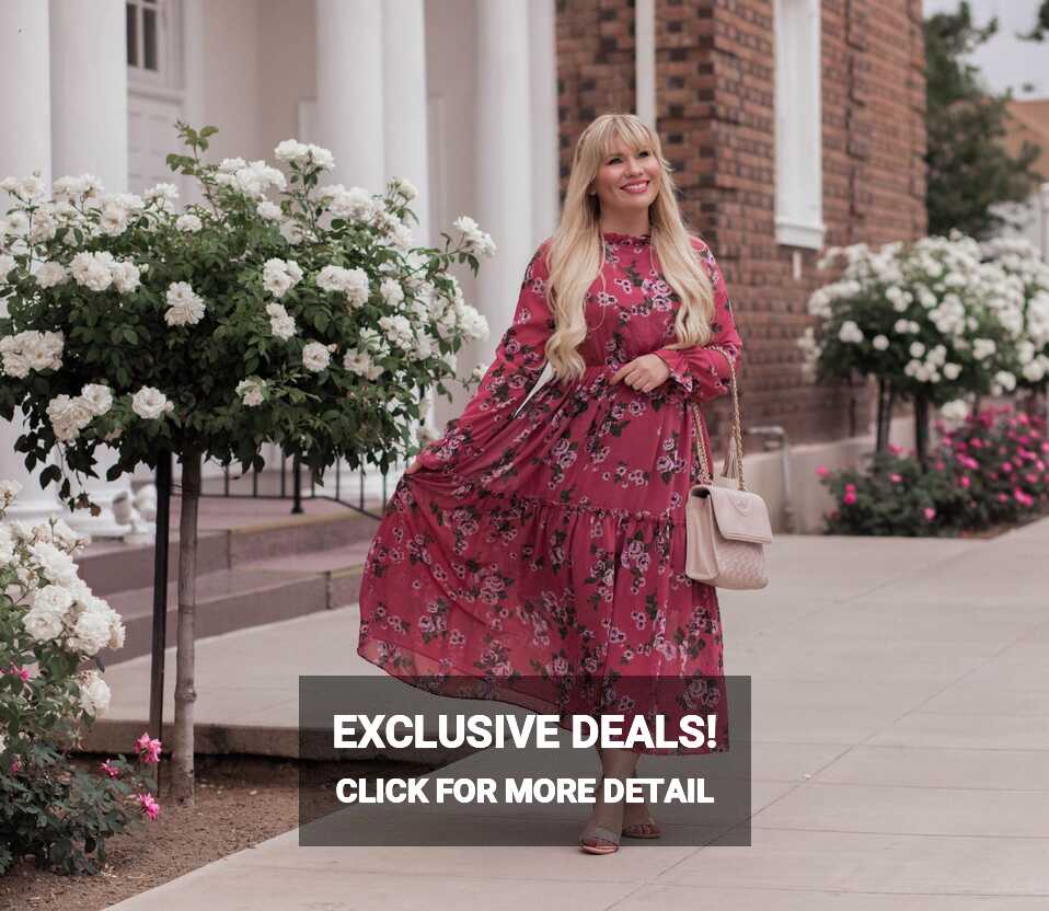 Transitioning to Summer with Flowy Floral Dresses - Lizzie in Lace