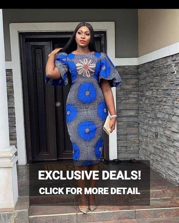 Trending Ankara Short Gowns Style/Women&#39;s African Print Bodycon ...