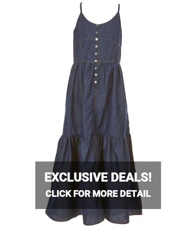 Truce Big Girls 7-16 Sleeveless Denim A-Line Maxi Dress | Dillard&#39;s