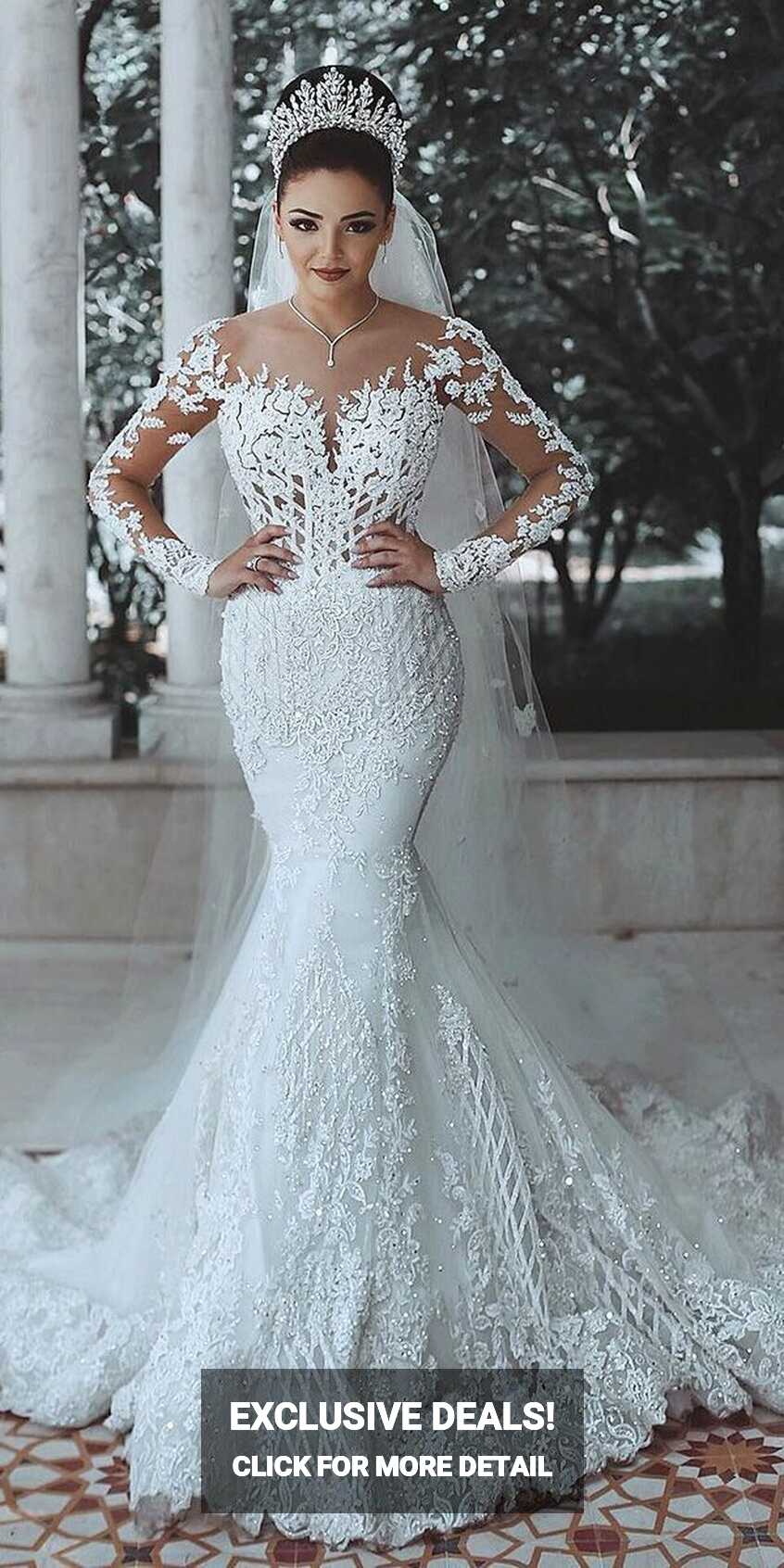 Trumpet Wedding Dresses: 18 Styles That Are Fancy | Mermaid ...