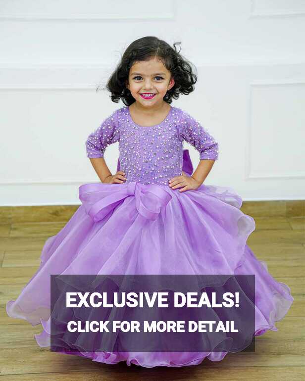 Twinkle Lavender Gown Online in India | Princess Gown for Girl ...