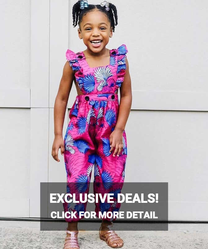 Ultra Fun African Clothing - Jumpsuits for Girls - Elisamama