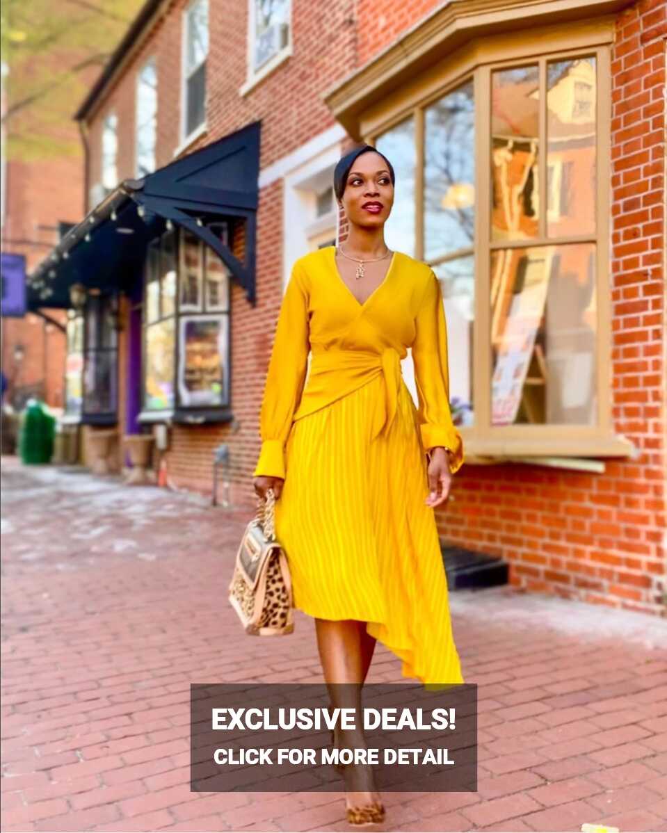 Ultra-chic vibrant yellow dresses to wear to the office | Yellow ...