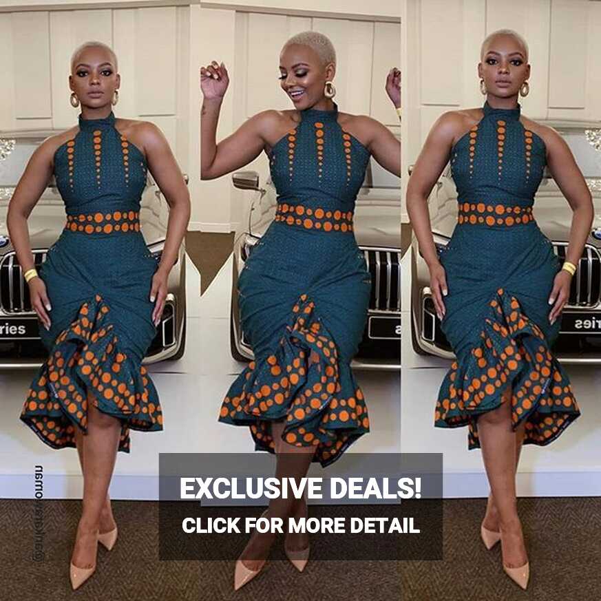 Unique Ankara Dresses: Styles for African Ladies 2019