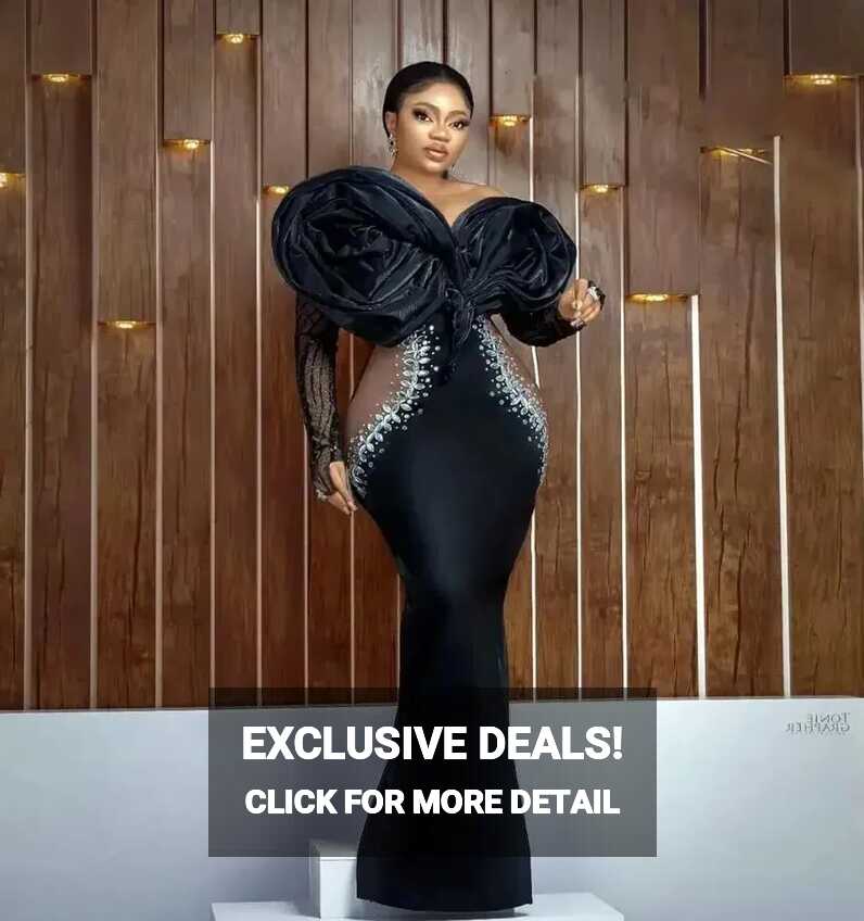 Unique Designer Arabic Aso Ebi Evening Dresses Ruched Sheer Neck ...