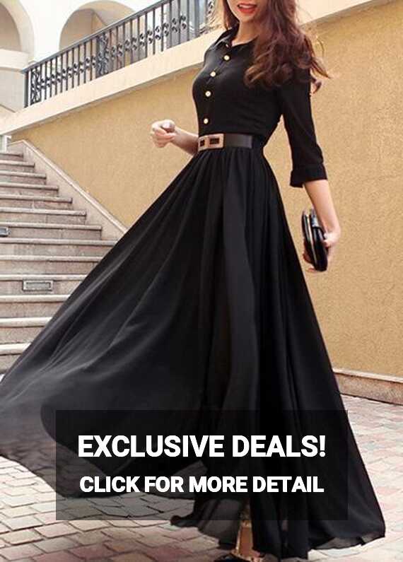 Wear long dresses and get a sexy and elegant look - fashionarrow.com