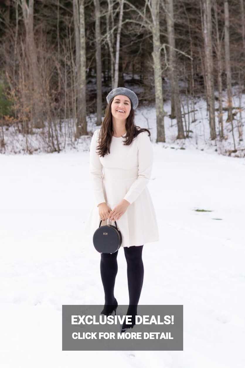 Wearing Winter White || KATIE KENNEDY || Winter Style