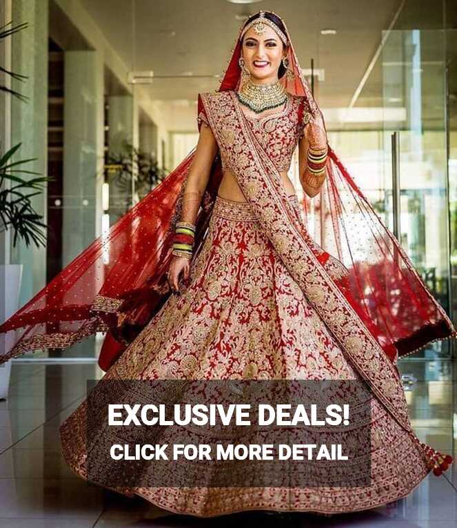 Wedding BRIDAL Lehenga Set Double Dupatta SIYA23YDS – Siya Fashions