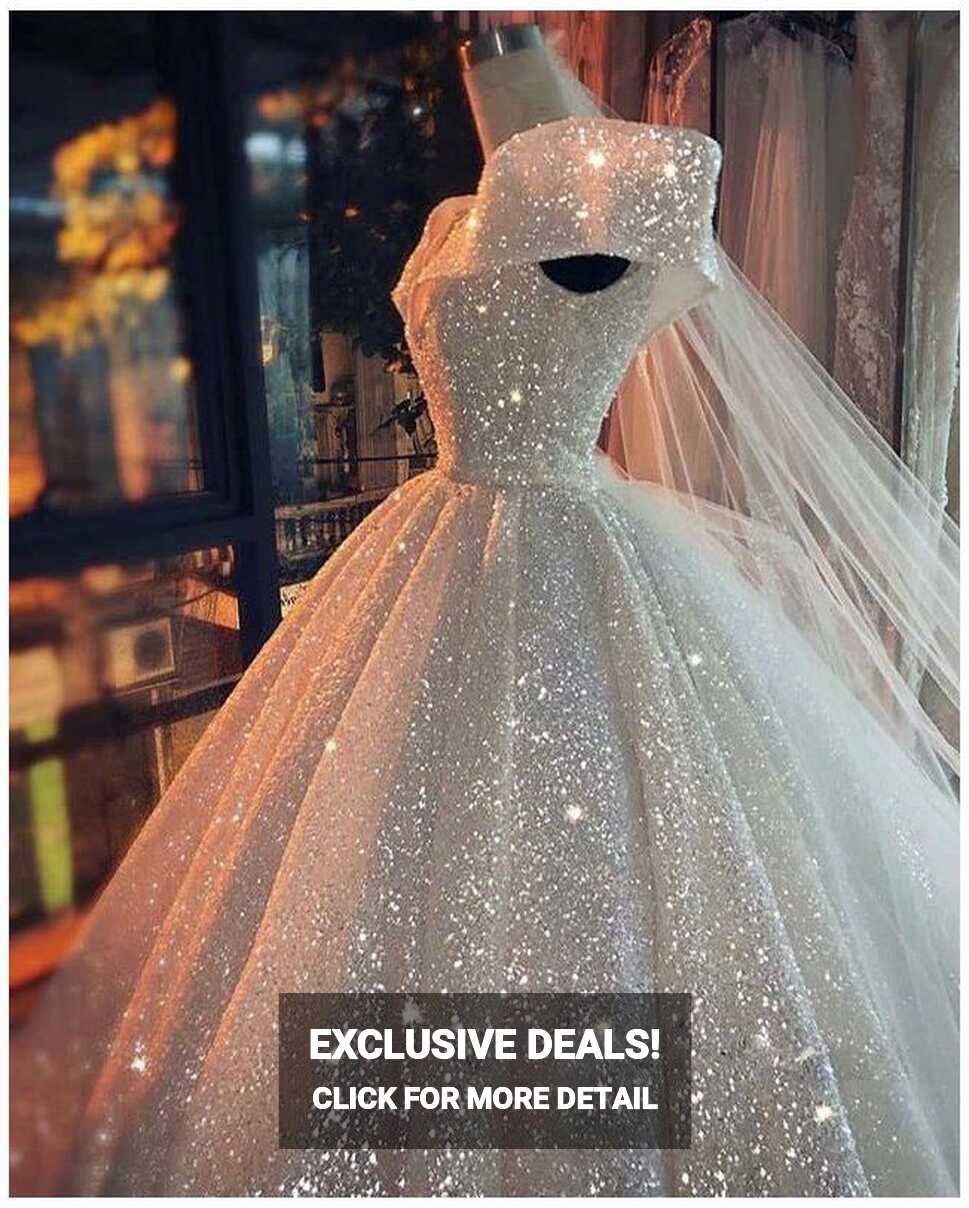 Wedding Dresses Ball Gown Cinderella Sparkle