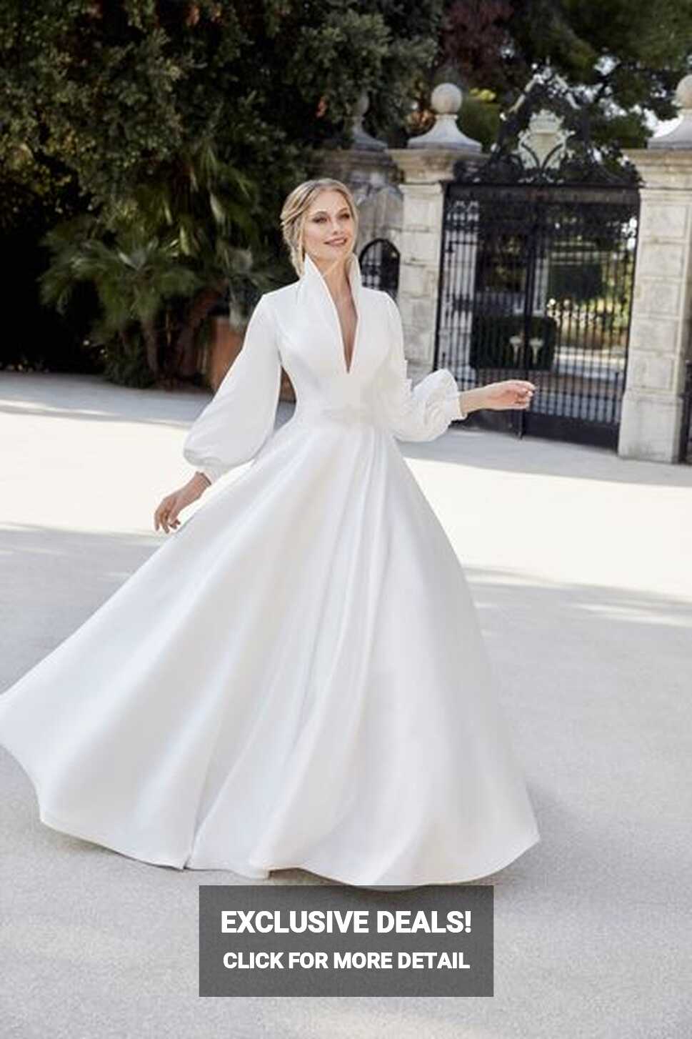 Wedding dresses with sleeves