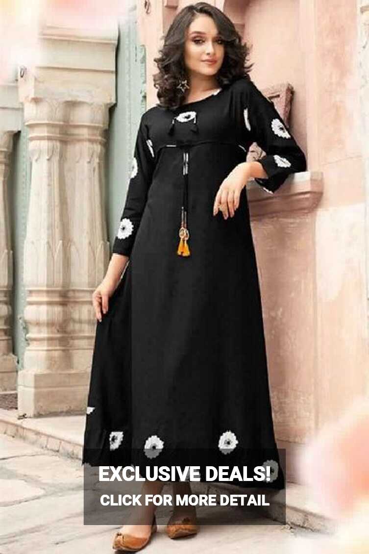 Western Long Kurtis, Size : M, XL, XXL at Best Price in Surat - ID ...