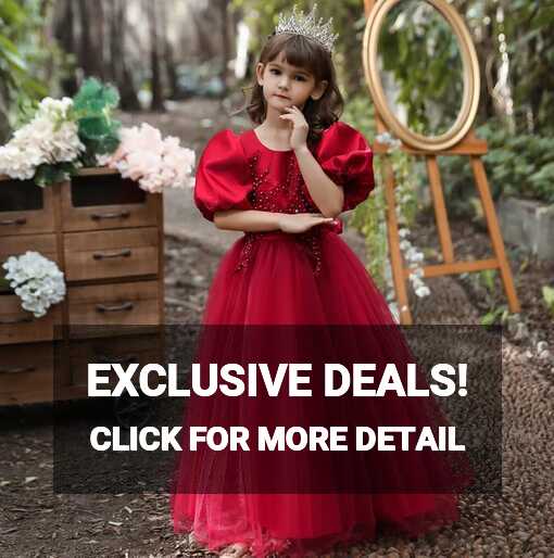 Western Style Sequined Big Girl Dresses Princess Gown For Children ...