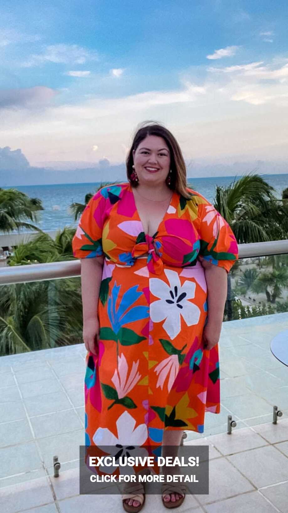 What I Wore: Plus Size Beach Outfits