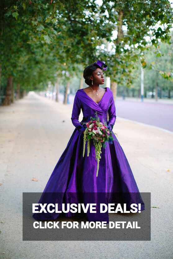 What does a purple wedding dress signify? - Quora