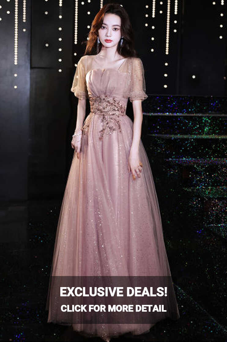 What is Yh398 Pink Evening Dress Women′s 2024 New Birthday Party ...