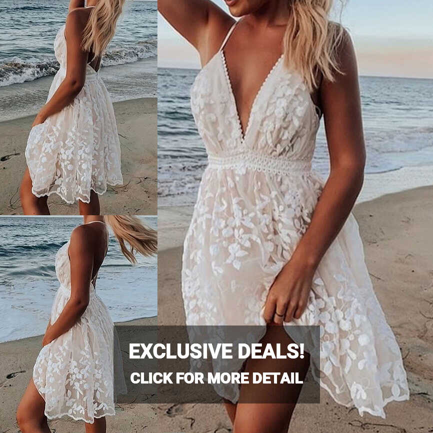 White Beach Dress