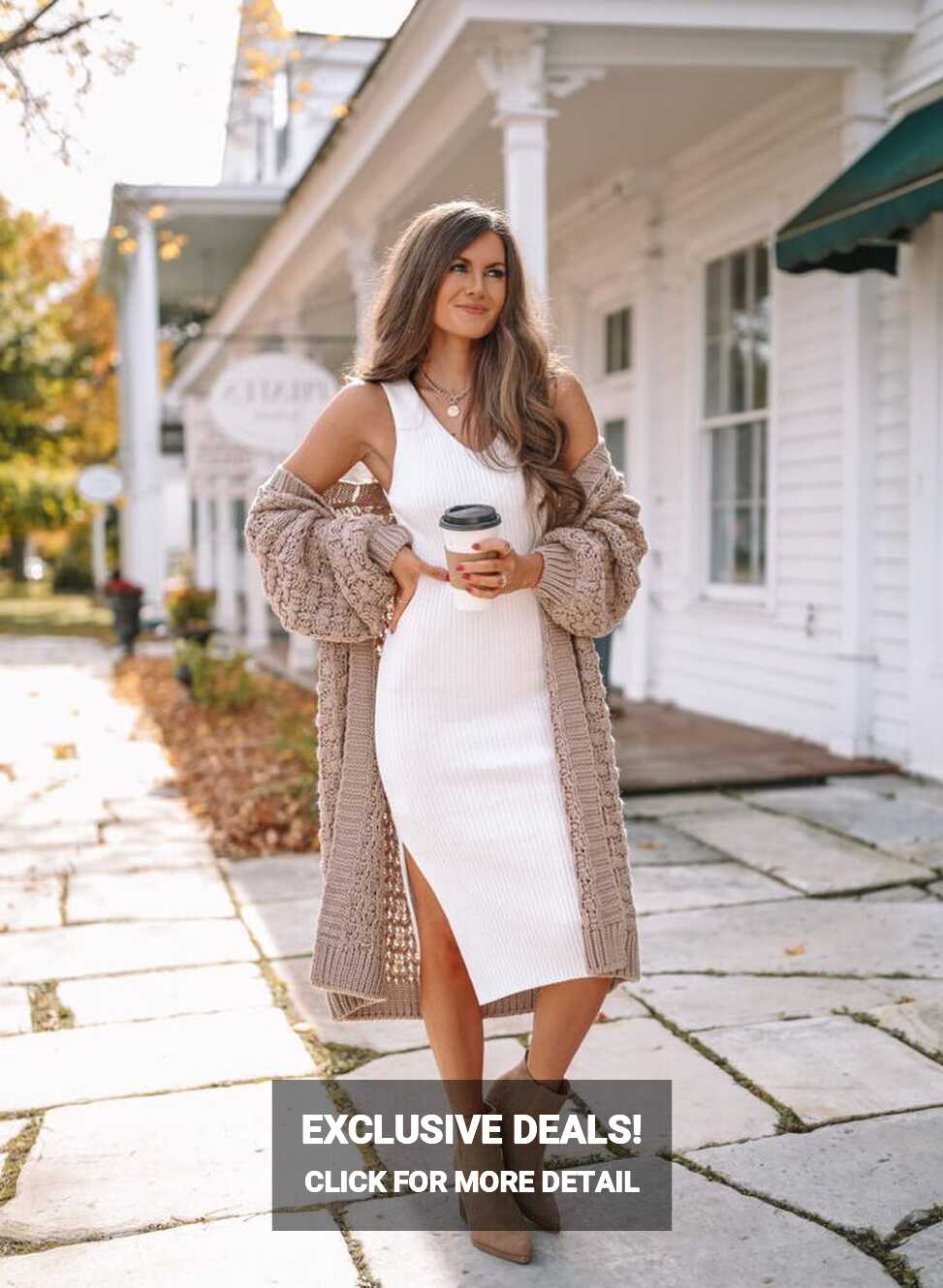 White Fall Dress